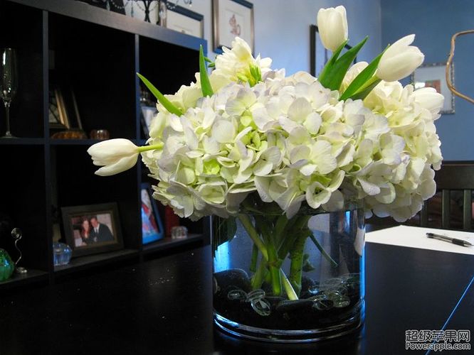 hydrangea with lulip 1.jpg