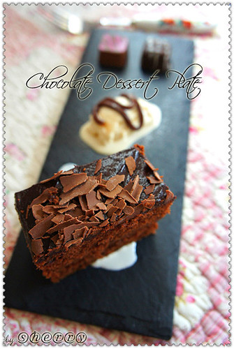 Chocolate Dessert Plate 626.JPG