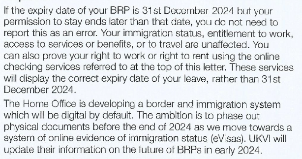 BRP 2024 infor